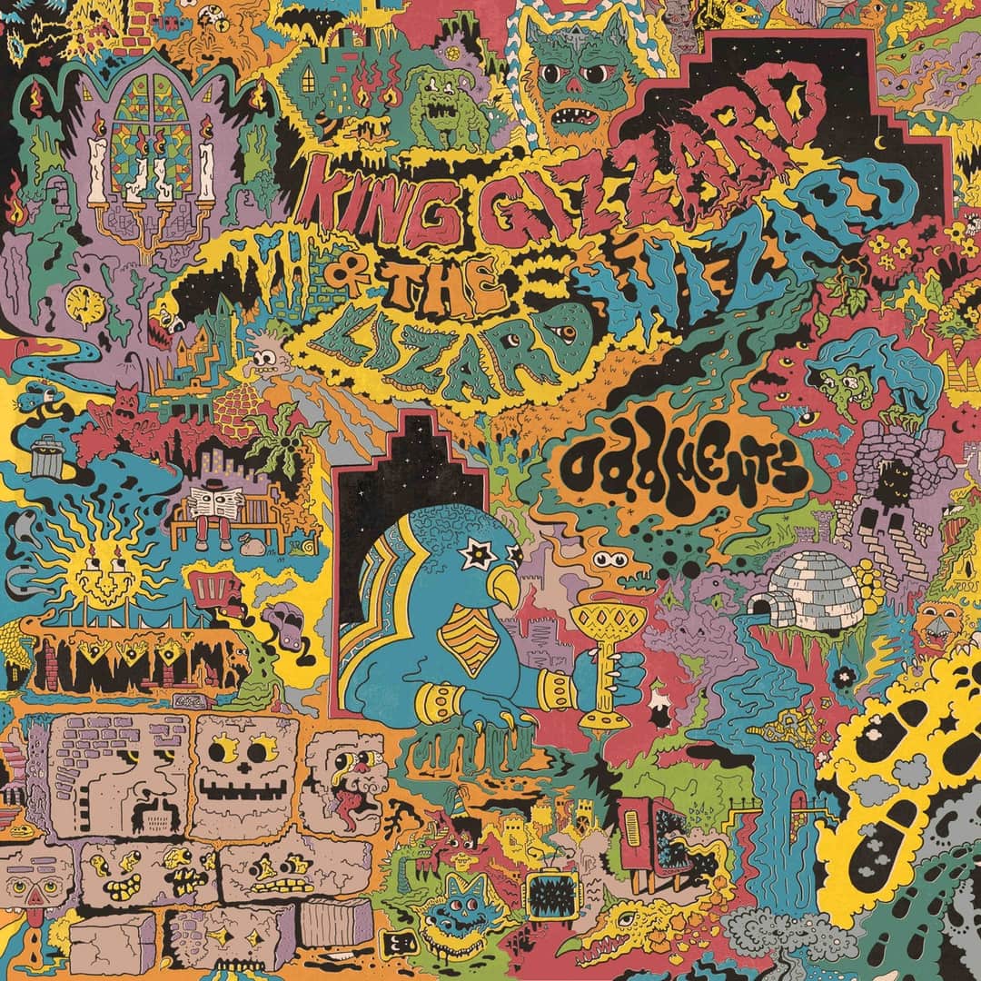 Oddments Album Cover - King Gizzard and the Lizard Wizard
